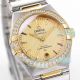 OM Factory Replica Omega Constellation Yellow Gold Diamond Bezel And Yellow Gold Dial Watch (3)_th.jpg